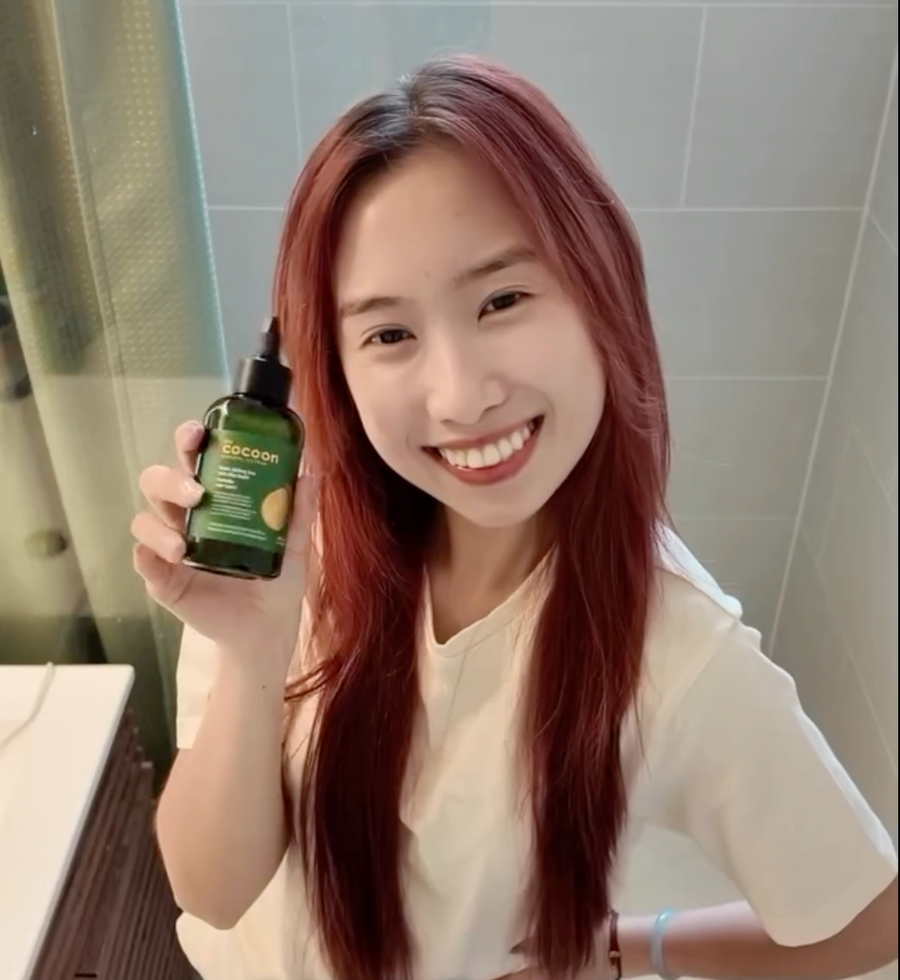 I love the results it has left on my hair.  No more fall or dryness!