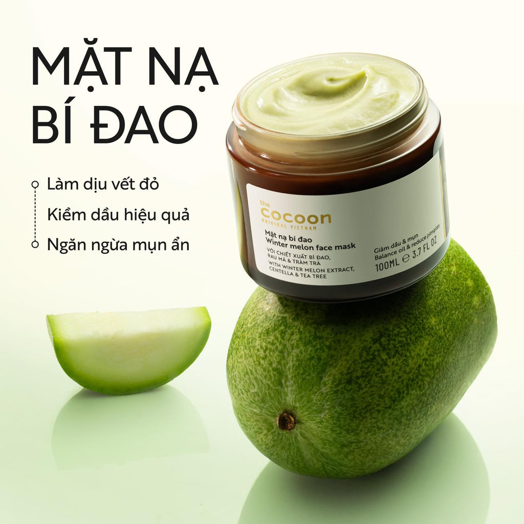 8.8 Winter Melon Face Mask - 100% vegan cosmetic