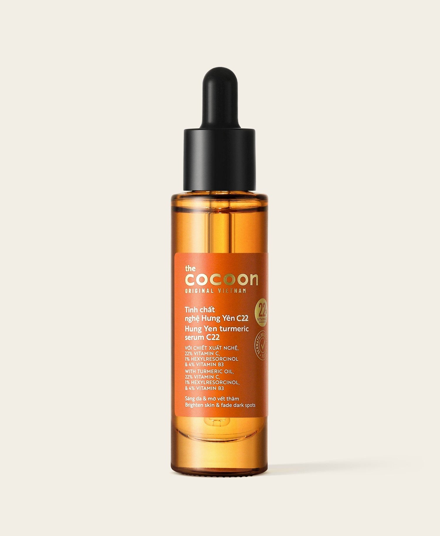 Hung Yen Turmeric Serum 10%- 100% Vegan Cosmetics