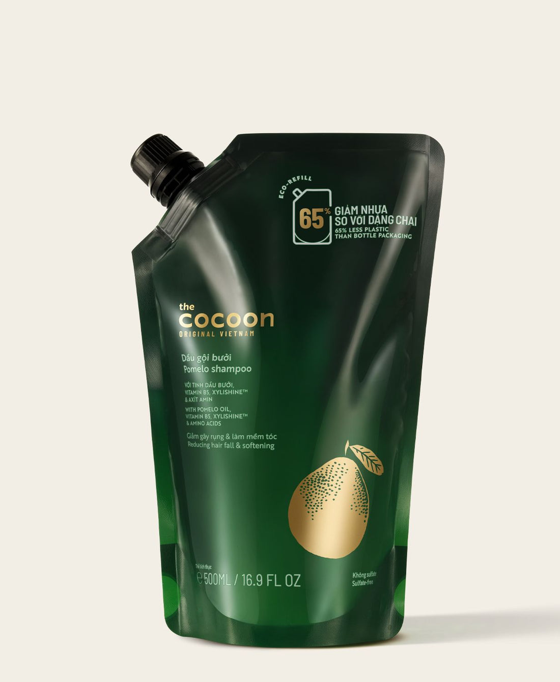 Pomelo shampoo refill 500ml - 100% Vegan Cosmetics (Copy)