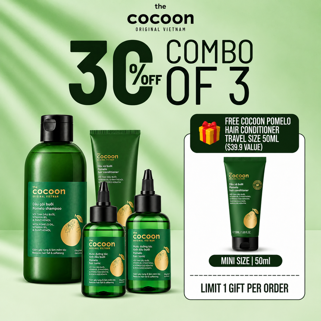 Cocoon Pomelo Hair Conditioner 310ml - 100% Vegan Cosmetics