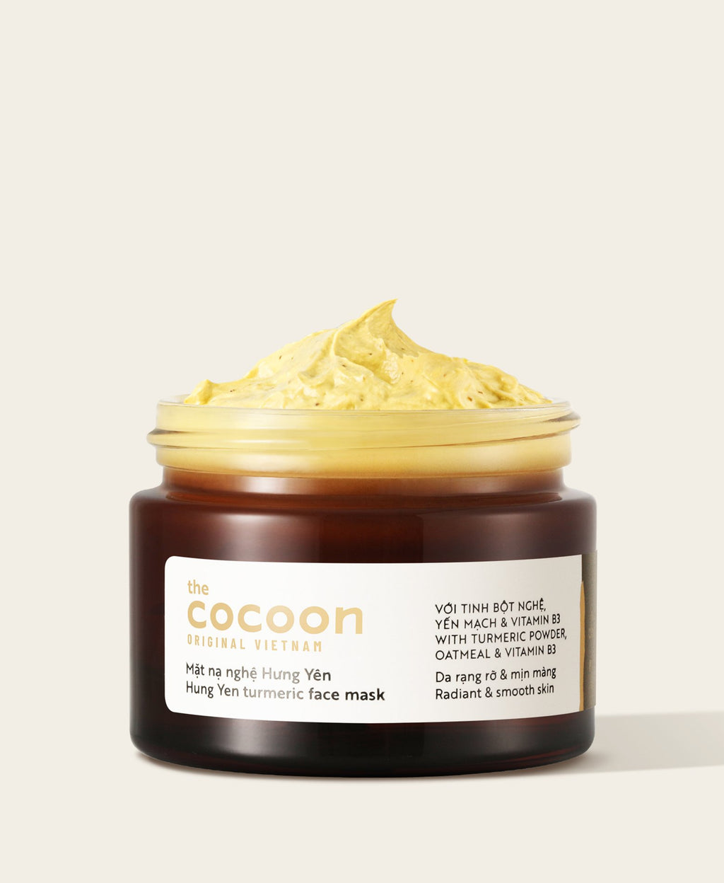 Cocoon Hung Yen Turmeric Face Mask - 100% Vegan Cosmetics