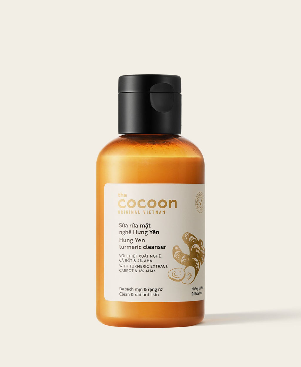Cocoon Hung Yen Turmeric Cleanser - 100% Vegan Cosmetics