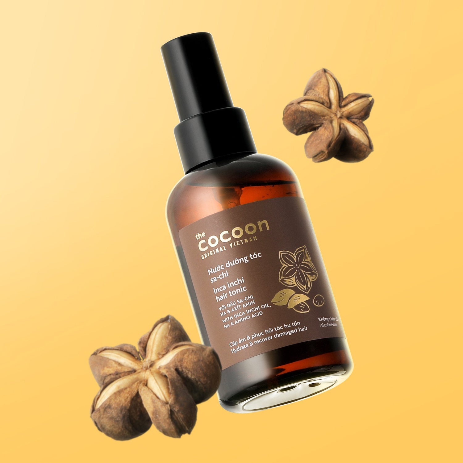 Sacha Inchi Hair Tonic - 100% Vegan Cosmetics