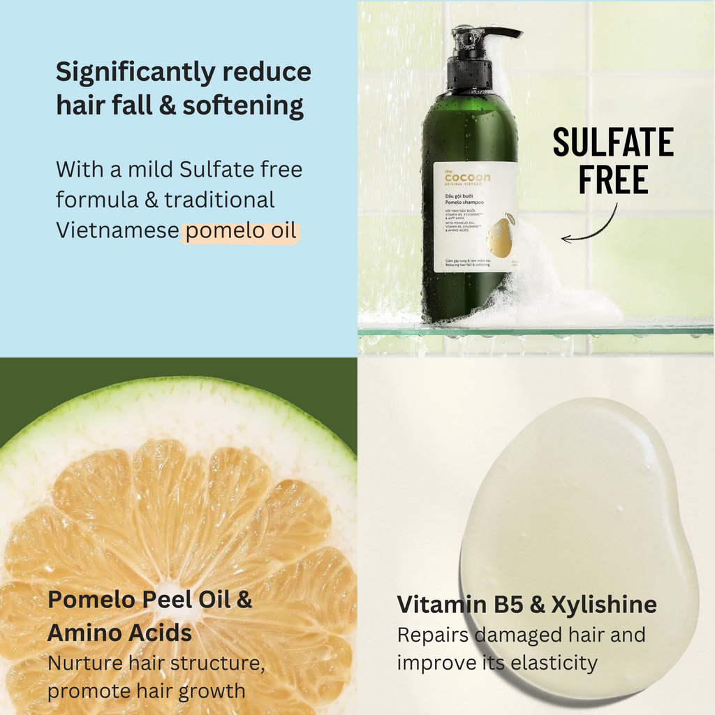Cocoon Pomelo Shampoo Refill 500ml - 100% Vegan Cosmetics