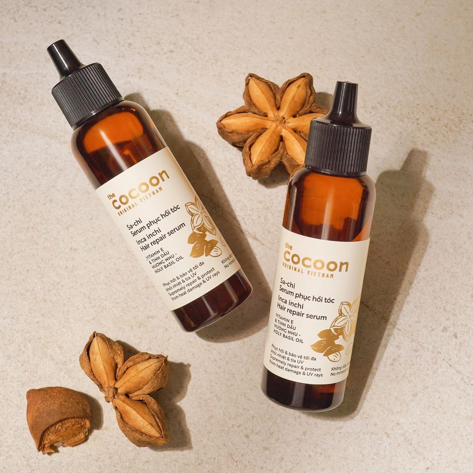 Sacha Inchi Hair Repair Serum - 100% Vegan Cosmetics