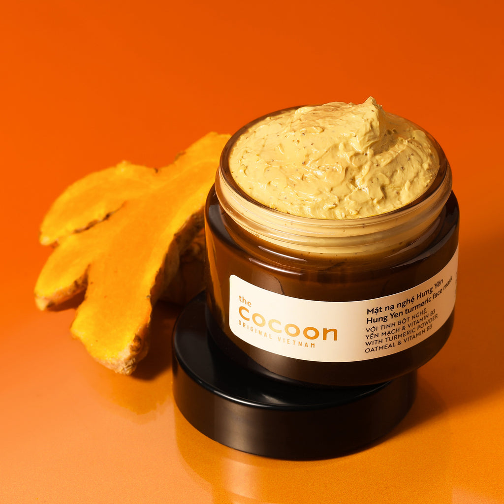 Cocoon Turmeric Radiance Skin 6 Piece Set - 100% vegan cosmetic
