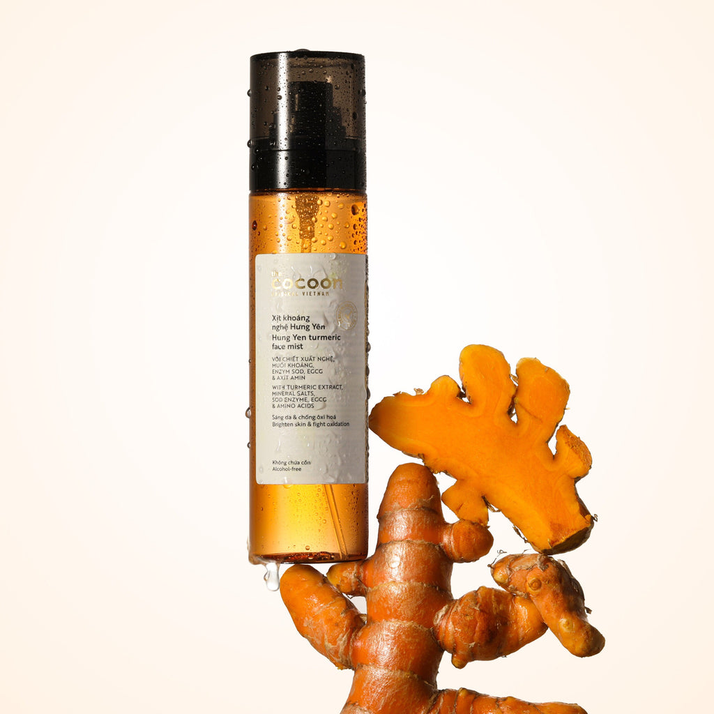 Cocoon Turmeric Radiance Skin 6 Piece Set - 100% vegan cosmetic