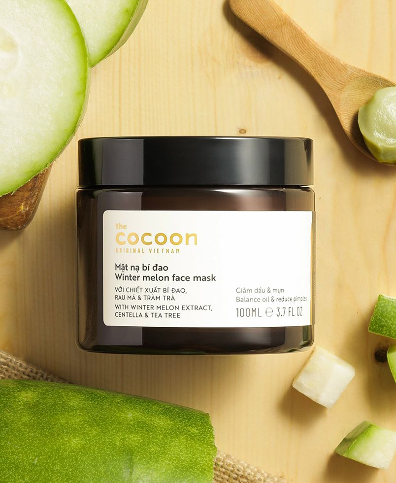 Cocoon Winter Melon Face Mask - 100% Vegan Cosmetics