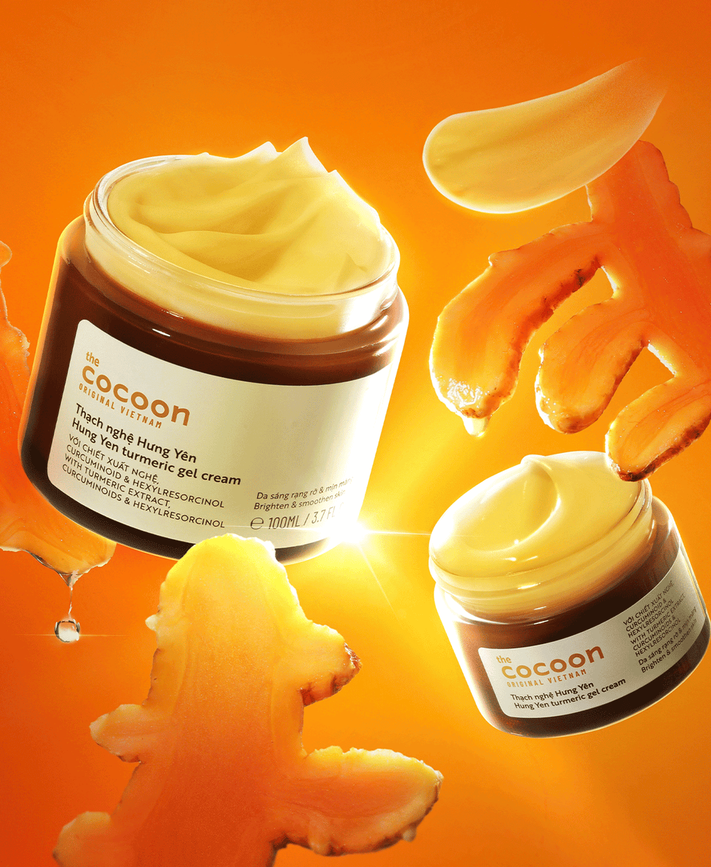 Cocoon Hung Yen Turmeric Gel Cream - 100% Vegan Cosmetics