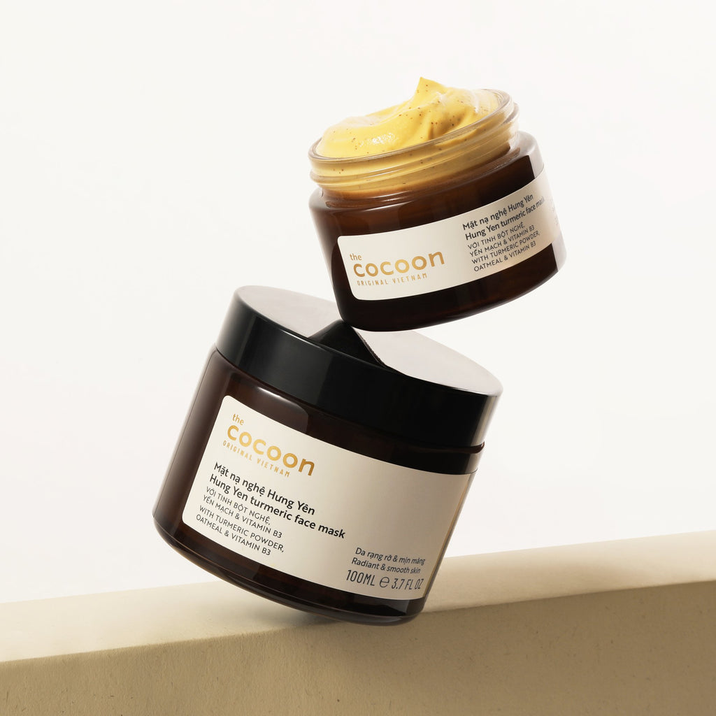 8.8 Cocoon Hung Yen Turmeric Face Mask - 100% vegan cosmetic