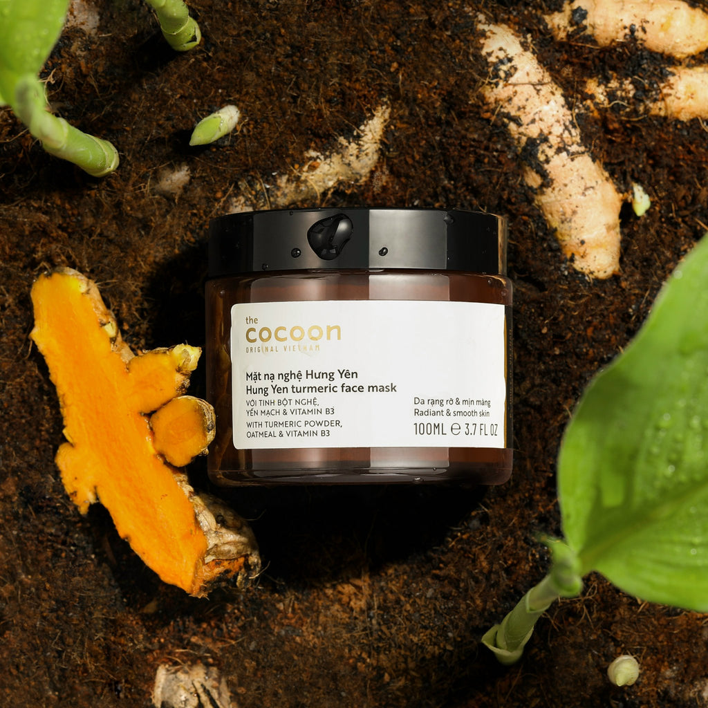 8.8 Cocoon Hung Yen Turmeric Face Mask - 100% vegan cosmetic
