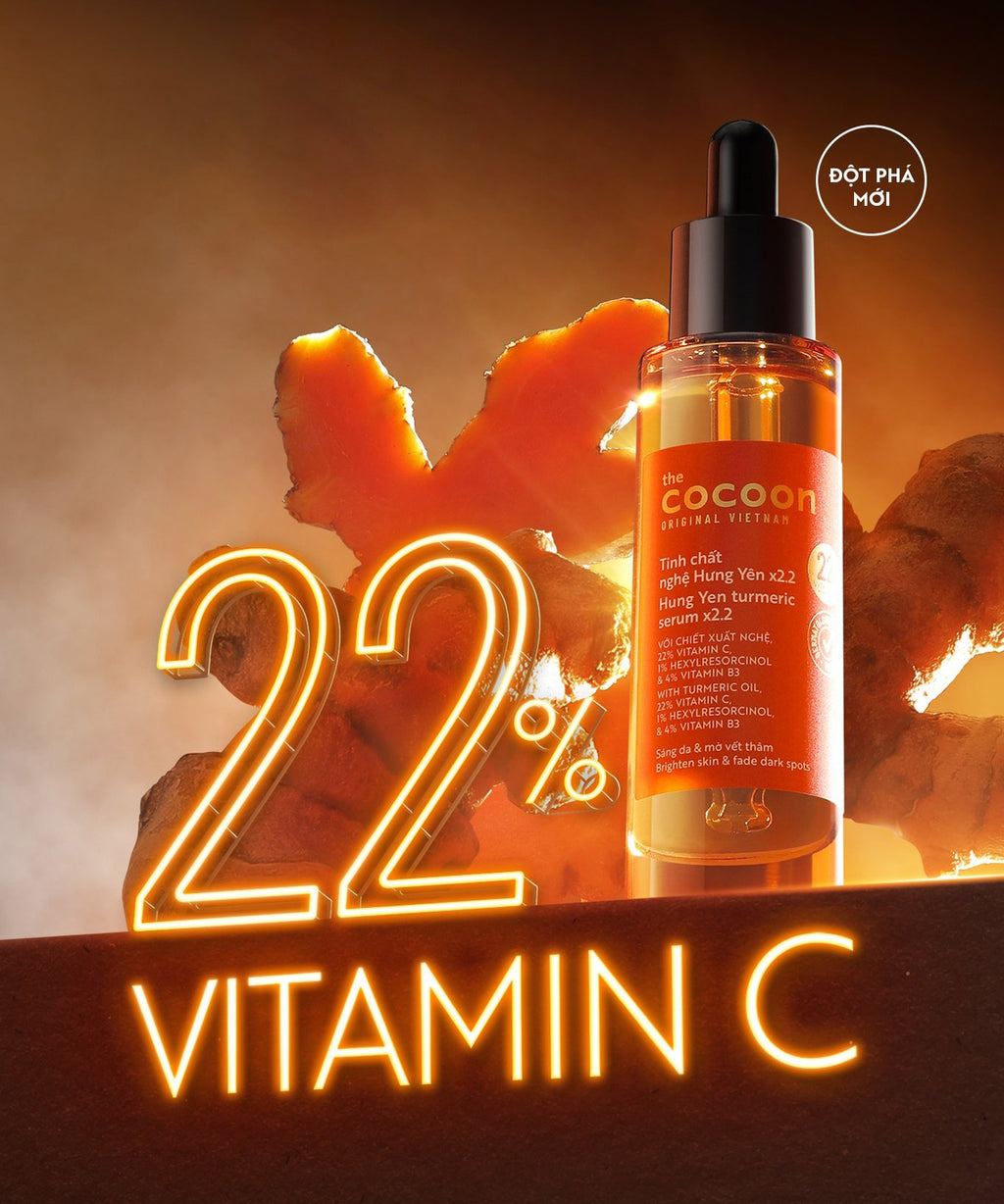 B2G1 Cocoon Turmeric Serum 10% & Face Mask 30ml Set - Free gift