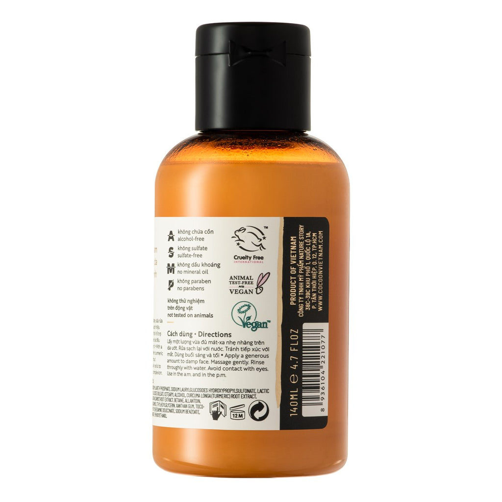 Cocoon Hung Yen Turmeric Cleanser - 100% Vegan Cosmetics