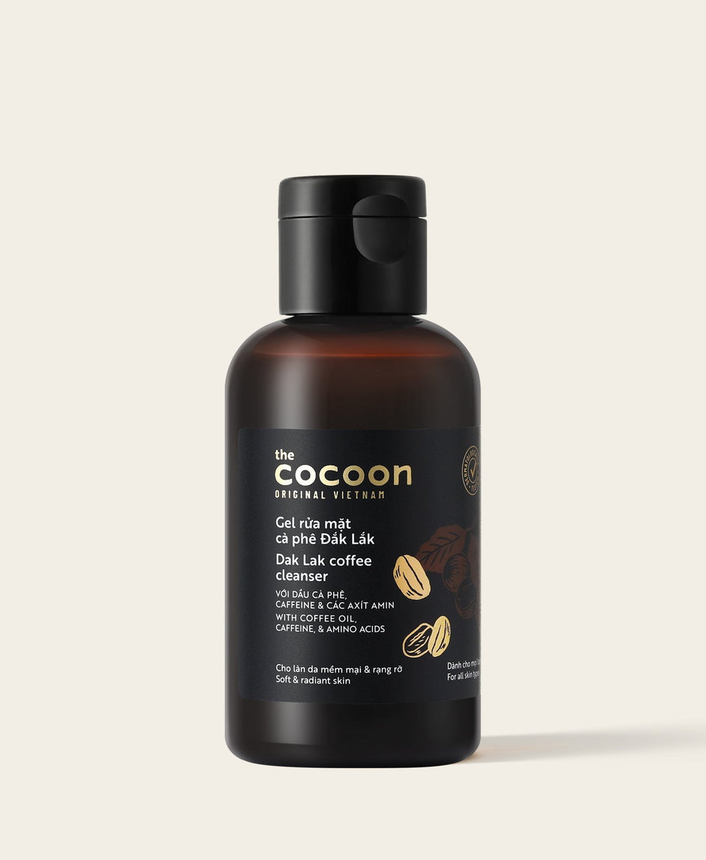 Dak Lak Coffee Cleanser - 100% Vegan Cosmetics